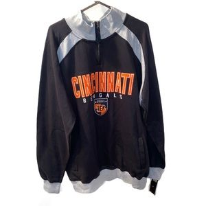 Cincinnati Bengals Quarter-Zip Sweatshirt
